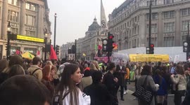Extinction Rebellion at Oxford Circus