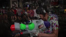 World's Biggest Water Fight! Thailand Songkran 2019 New Year Celebrations