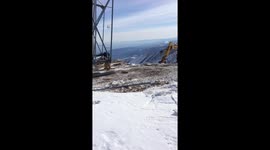 Job helicopter overhead