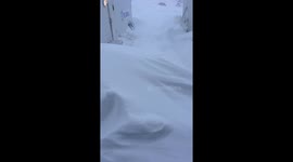 Job mountain snowstorm