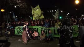 Extinction Rebellion Parliament Square London Protest