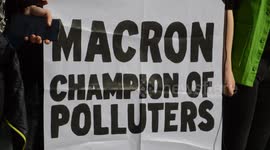 Ecoligists activists of Greenpeace and