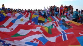 Students Multinational Parade - Erasmus Flag Parade