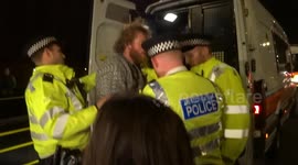 Arrests continue at Extinction Rebellion protest in London's Parliament Square