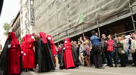 Procession of the recumbent christ brotherhood