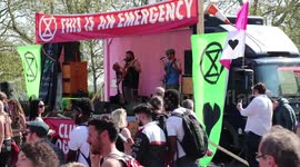 Extinction Rebellion protesters continue to occupy Marble Arch (Day 6)