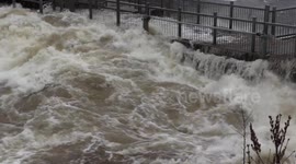 State of emergency in Bracebridge Canada due to severe spring flooding