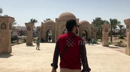 Tourist Exploring Masjjed El Moustafa Sharm El SHiekh