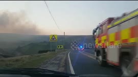 Marsden Moor Fire