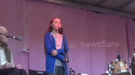 Greta Thunberg tells Extinction Rebellion rally: Politicians 'won't get away with it any longer'