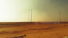 Great Views In Egypt Desert While Traveling