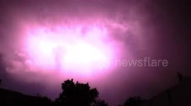 Lightning Storm over Albuquerque, New Mexico 2017