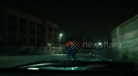 Driver Exploring Town In Night Day - Street Viral Videos