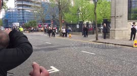 Lyra McKee's hearse arrives at St Anne Cathedral ahead of journalist's funeral