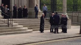 Corybn and Higgins among political leaders attending Lyra McKee's funeral in Belfast