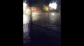 Street transformed into raging torrent during North Texas floods