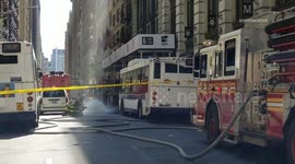 Manhole explosions rock Midtown NYC leaving four injured
