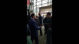 Comic Tracy Morgan checking out the Karlmann King Custom SUV