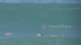 big wave surfing
