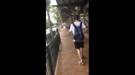 kid raps to cop