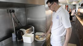A unique Scottish chippy is defying physics with its new sweet treat - deep fried ICE CREAM