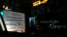 Crossing Stores In Egypt Driving Car -  Viral Street Videos