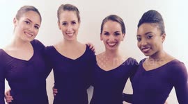 A dancer with a hairy birthmark that covers a third of her body has learned to love her unusual feature.