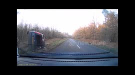 Car Crash Out of Control