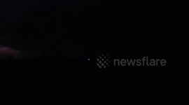 A Stormy Night at Seminole Canyon, Texas