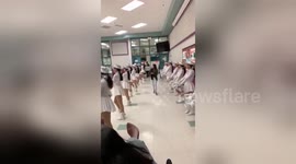 'Horses in the back' themed prom-posal