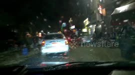Night Raining Day In Ramadan Egypt  Viral Street Videos