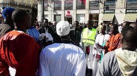 International Khassida day in puerta del sol Madrid