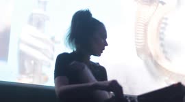Aisha Devi live performance in Madrid, Spain