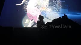 Aisha Devi performing in Madrid, Spain