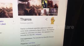 Thanos Snap Claims Google