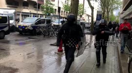 Yellow vests clash with Lyon riot police in first protests since Macron speech