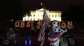 Devin Nunes’ Cow and Space Force Dance in Front of the White House