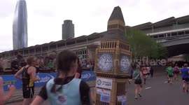 Big Ben and Buzz Lightyear among costumes worn by London Marathon runners