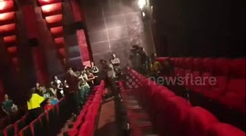 Avengers fans in Thailand drenched as water leaks from cinema ceiling