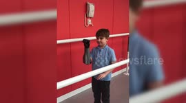 Eight-year-old boy is the world's youngest person fitted with bionic arm