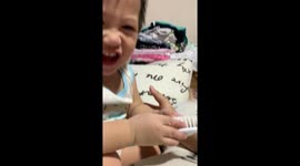 Baby smile