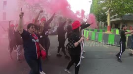 PSG Ultras in Paris