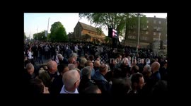 Huge crowds of rival football fans clash after Champion's League semi-final