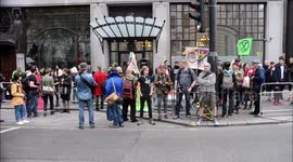 Extinction rebellion at the Brazilian embassy London  ,