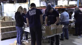 Volunteers in Toronto prepare aid for Ottawa flood victims