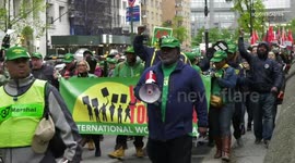 May Day March Columbus Circle