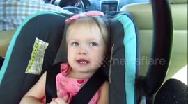 Talkative one-year-old chats with grandma as if she understands her