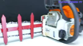Chain Saw HACK - Hedge Trimmer. DIY at Home