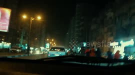 Driving In Night Day In Fayoum Egypt   Viral Street Videos