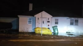 midnight river crossing in quebec flood 2019